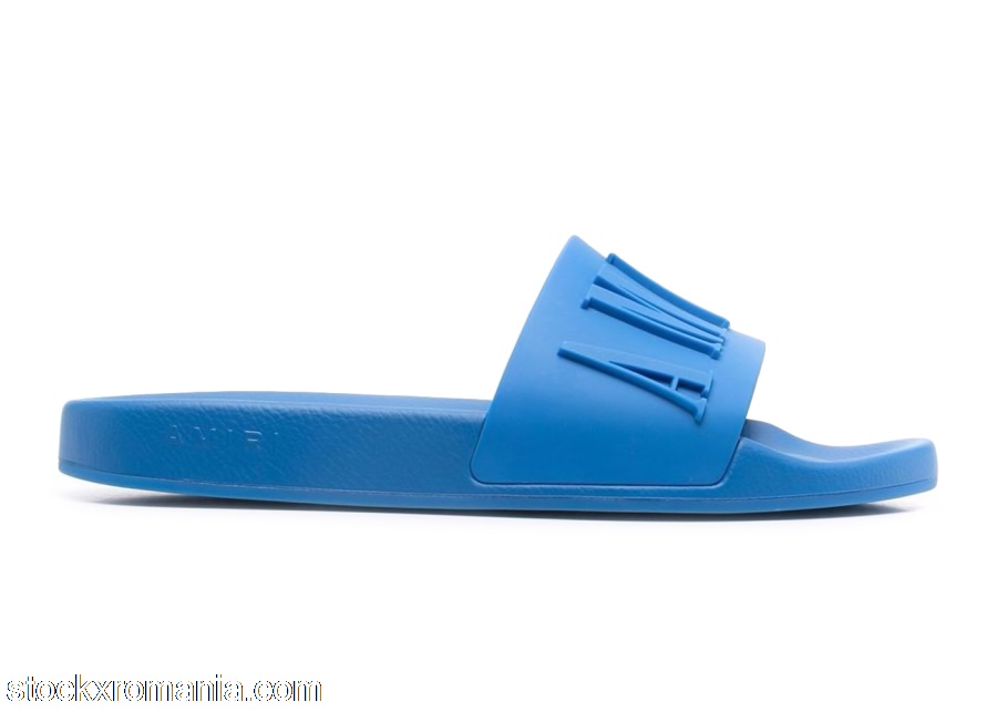 AMIRI Pool Slide Debossed Royal BlueMFF001459
