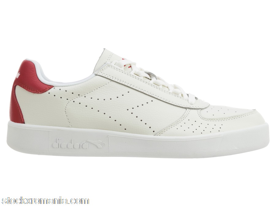 Diadora B.elite Premium L White Red Pepper171830