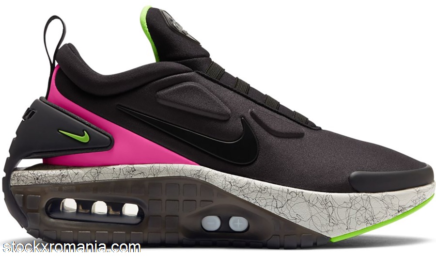 Nike Adapt Auto Max Black Laser Fuchsia Electro Green (Korea Charger)