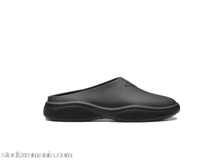 Prada Foam Rubber Mule Black2S2959_3LKD_F0002