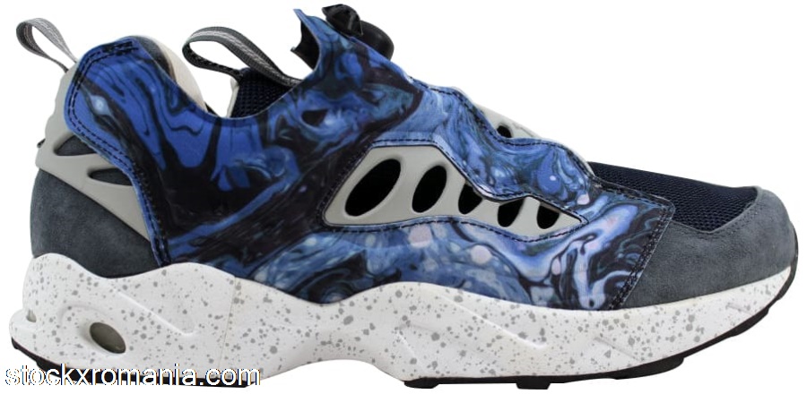 Reebok Garbstore Instapump Fury Road Blue/Graphite-Snowy GreyV65974
