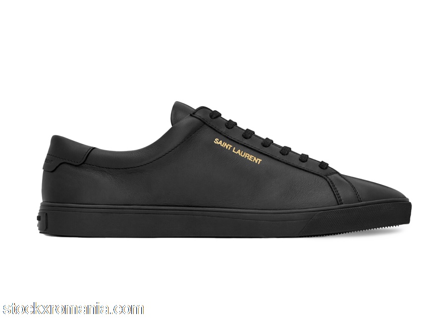 Saint Laurent Andy Low Black6068330ZS001000