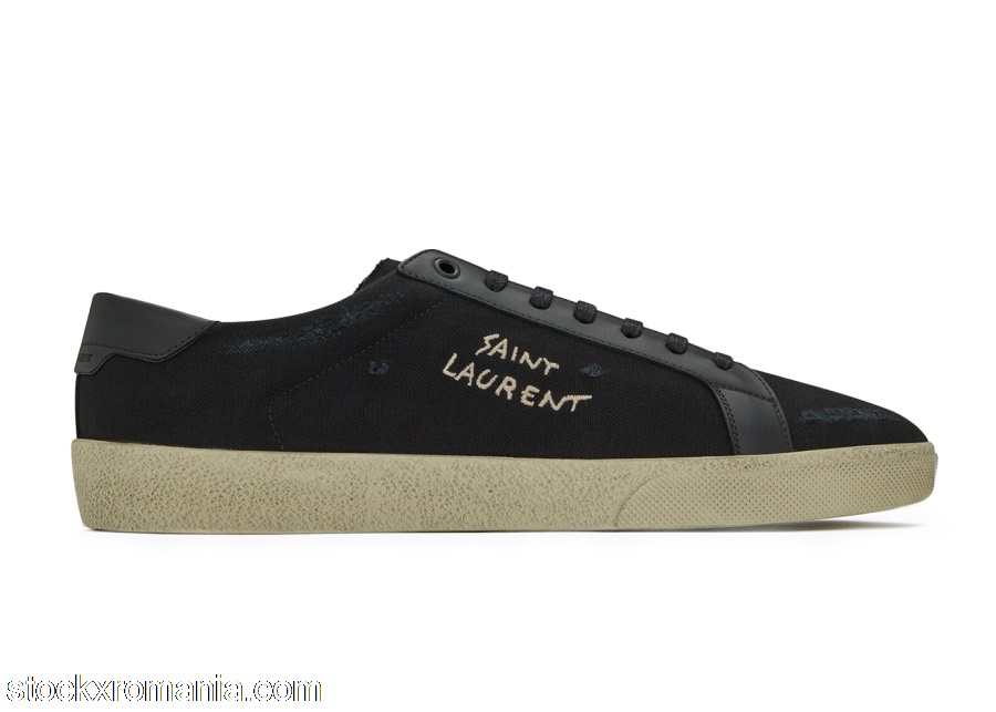 Saint Laurent Court Classic SL/06 Low Black611106GUP501000