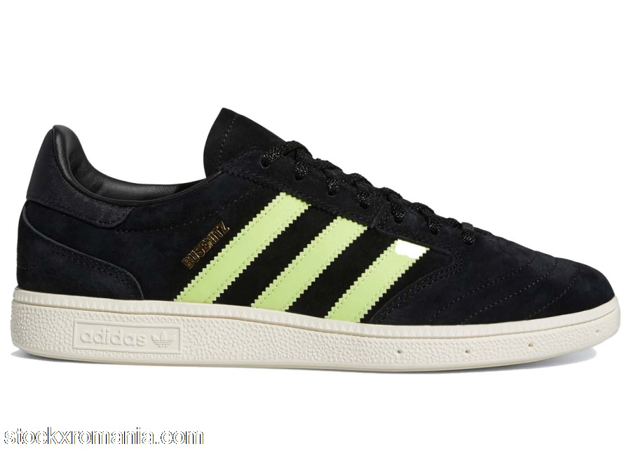 adidas Busenitz Vintage Core Black Pulse LimeGW3121