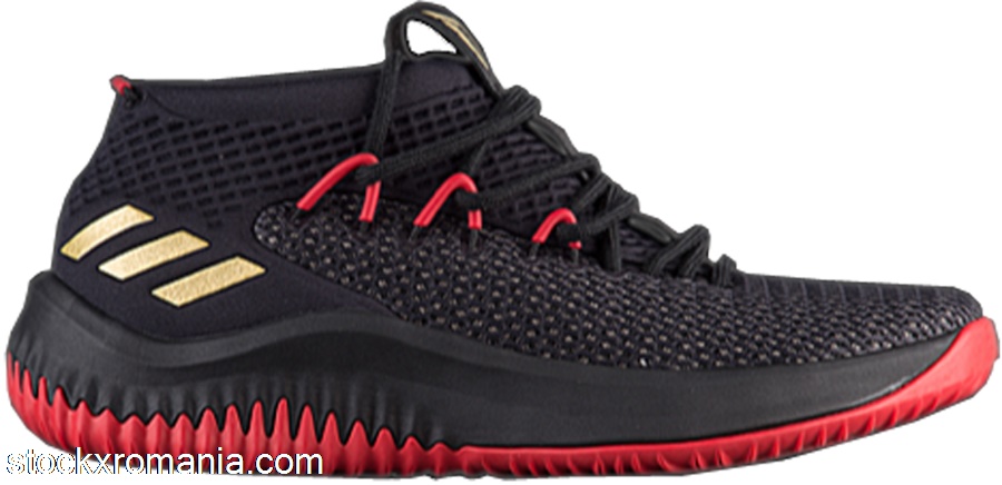adidas Dame 4 Black Gold ScarletCQ1422