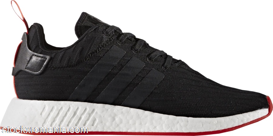 adidas NMD R2 Core Black Red Two TonedBA7252