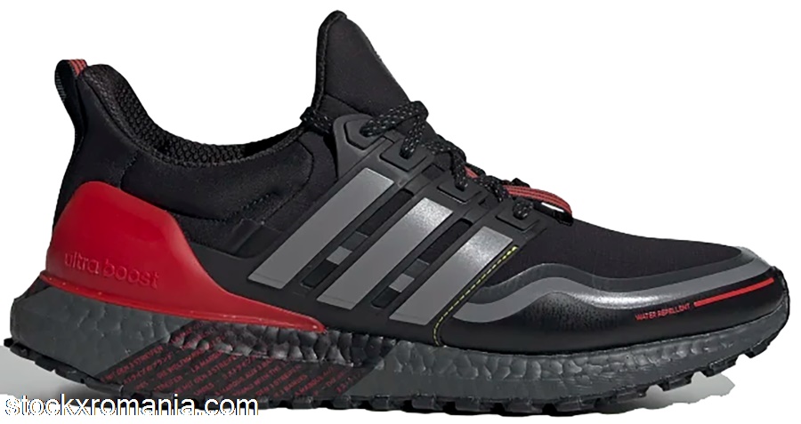 adidas Ultra Boost Guard Black Grey ScarletFU9464