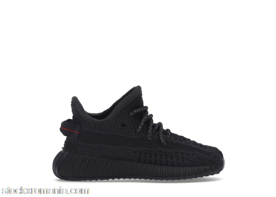 adidas Yeezy Boost 350 V2 Black (Infant) (Non-Reflective)FU9011